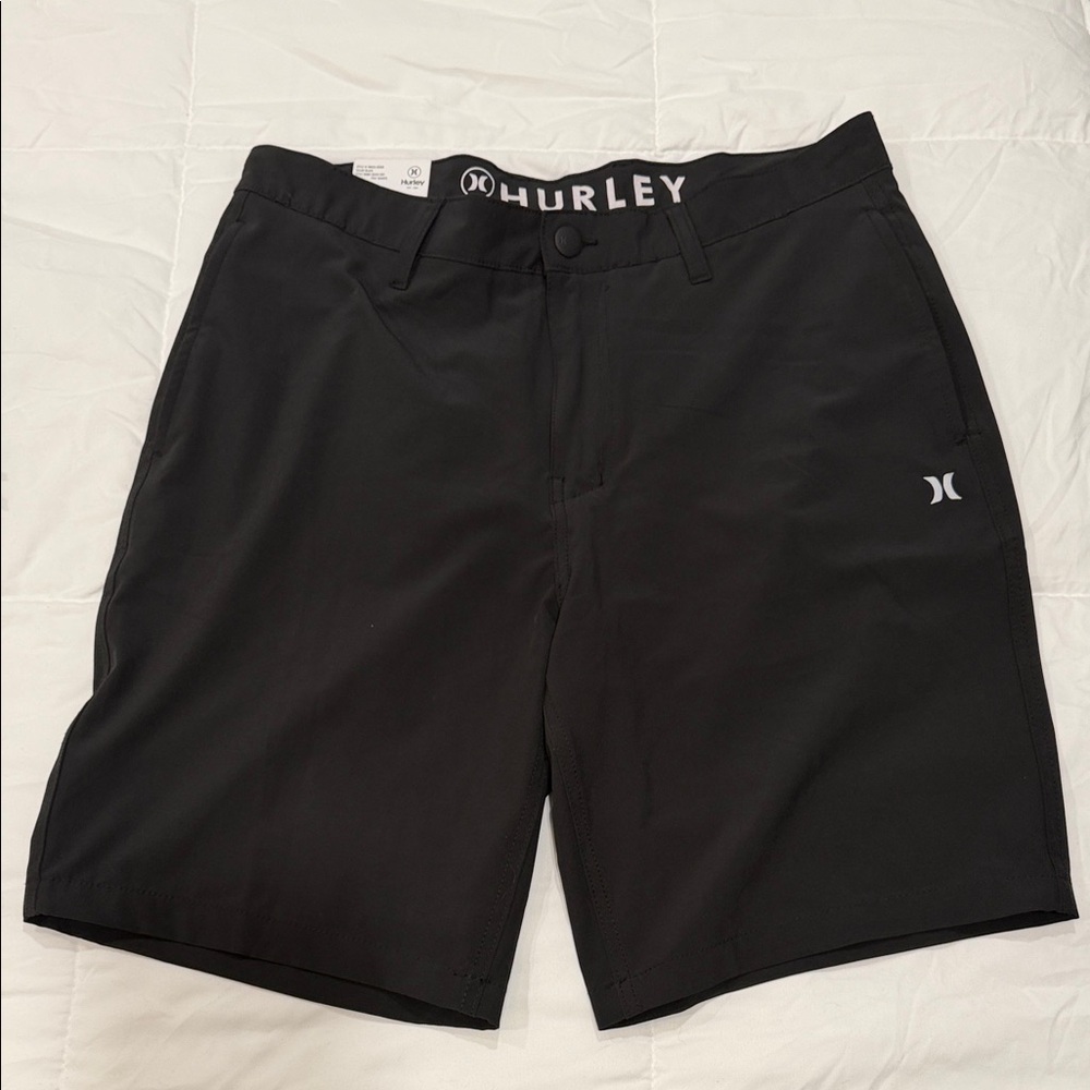 Hurley Men's Black Hybrid WalkShort